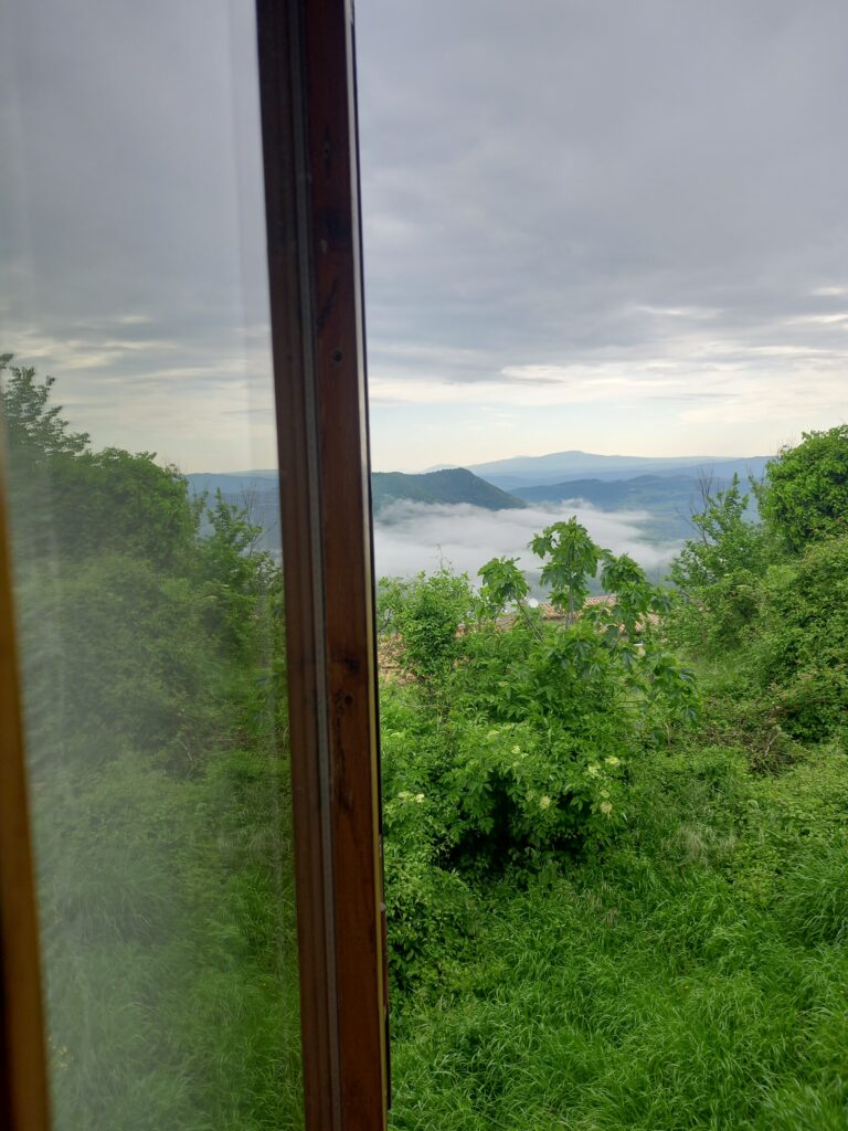 vista bello stare vallata opsitalità, tolfa, borgo, agriturismo