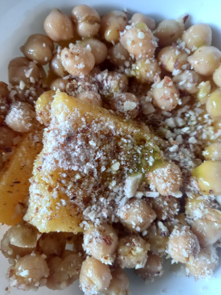 ceci polenta mandorle