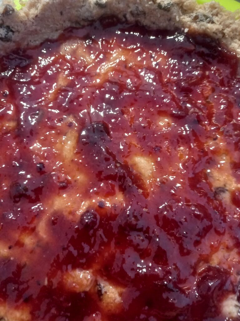 dolce crostata crudite